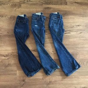 Boy’s Lot, 3 Abercrombie Jeans, size 8